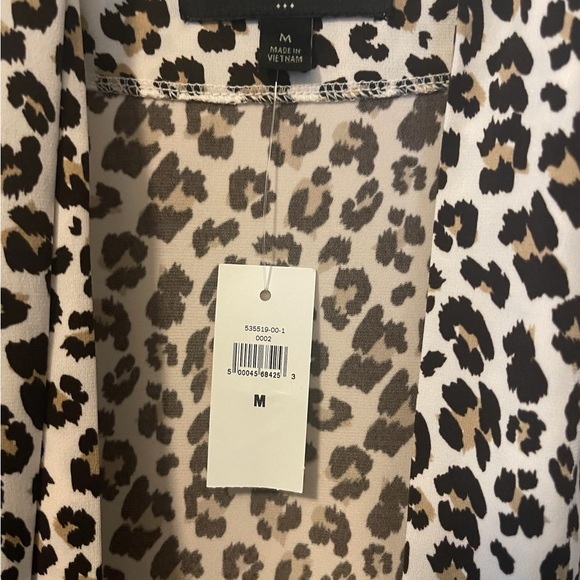 BRF wrap dress leopard print M - Picture 4 of 4